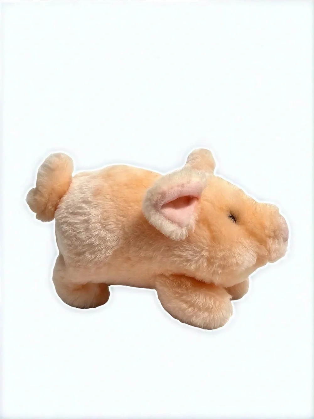 Iwaya Corp Vintage 80's  Pudgey the Piglet Animated Toy